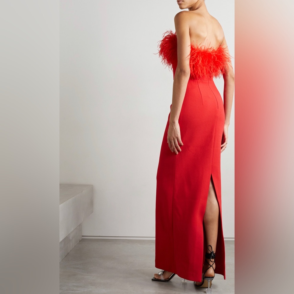 Rebecca Vallance Scarlett Strapless Gown Size 10 (fits 10-12) - Picture 9 of 10